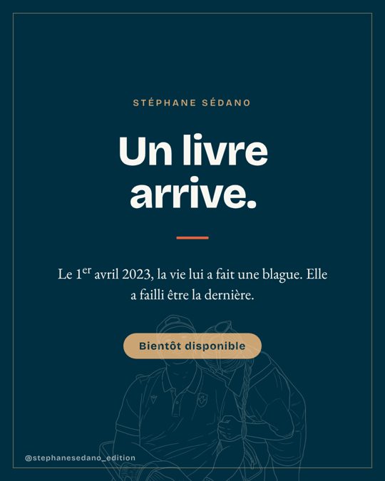 Post Instagram : un livre arrive
