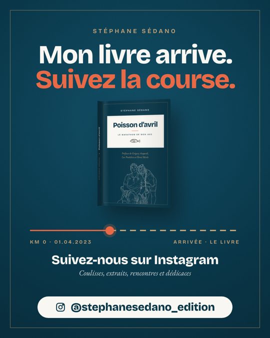 Post Instagram : annonce du compte